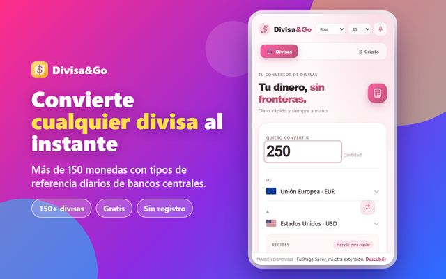 Conversión / Conversion